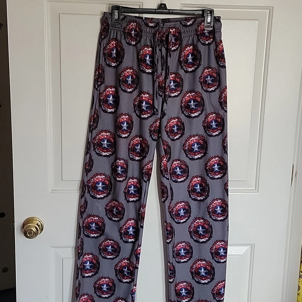 Marvel boys, Captain America, small pajama pants.